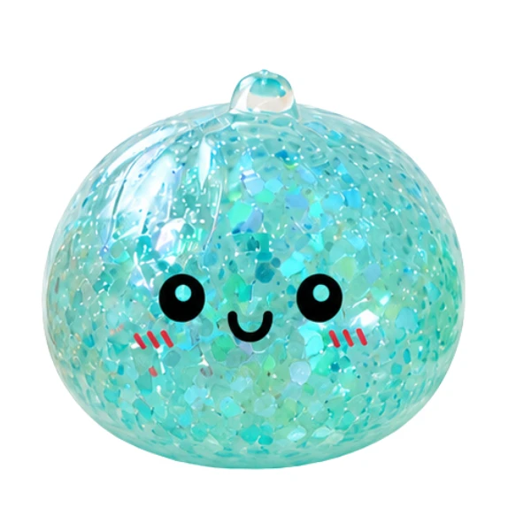 Jucărie antistres „flippy squishy: dumpling” cu sclipici, 5 x 5 x 5 cm 4