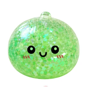 Jucărie antistres „flippy squishy: dumpling” cu sclipici, 5 x 5 x 5 cm Thumbnail 5