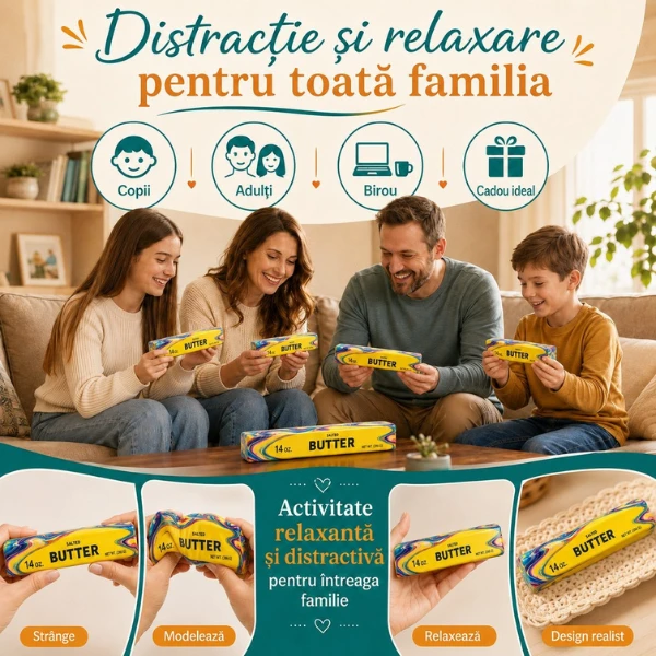 Jucărie antistres "needoh: butter", 14 cm 5
