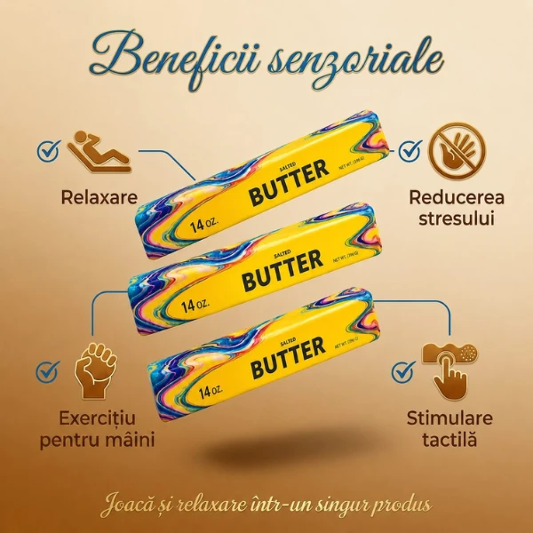 Jucărie antistres "needoh: butter", 14 cm 4