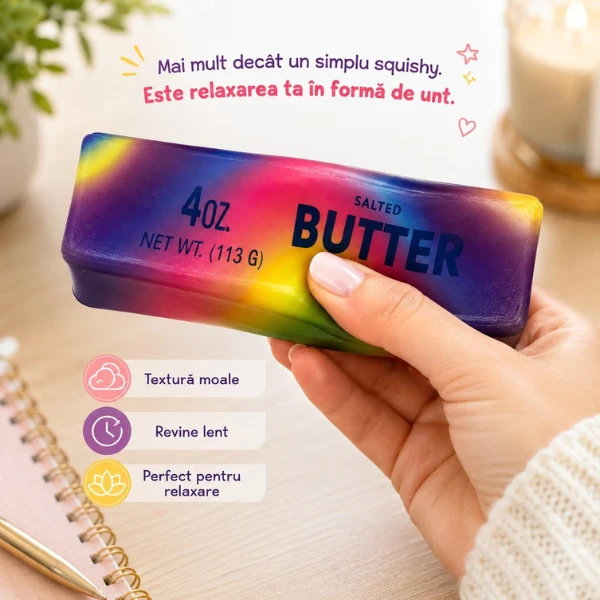 Jucărie antistres "needoh: butter", 14 cm, multicolor 5
