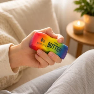 Jucărie antistres "needoh: butter", 14 cm, multicolor Thumbnail 4