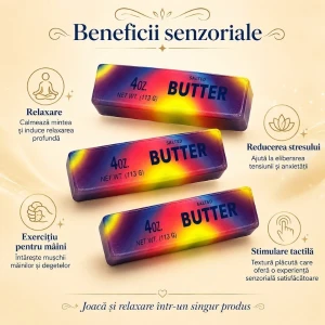 Jucărie antistres "needoh: butter", 14 cm, multicolor Thumbnail 7