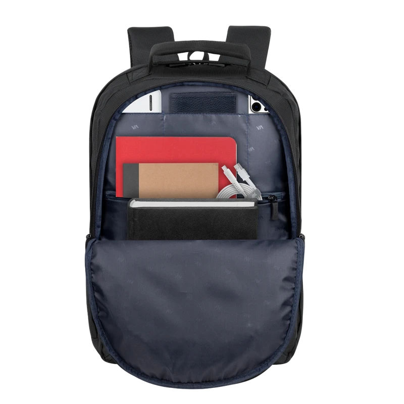 Rucsac pentru laptop rivacase tegel, 17.3", polyester, negru 16