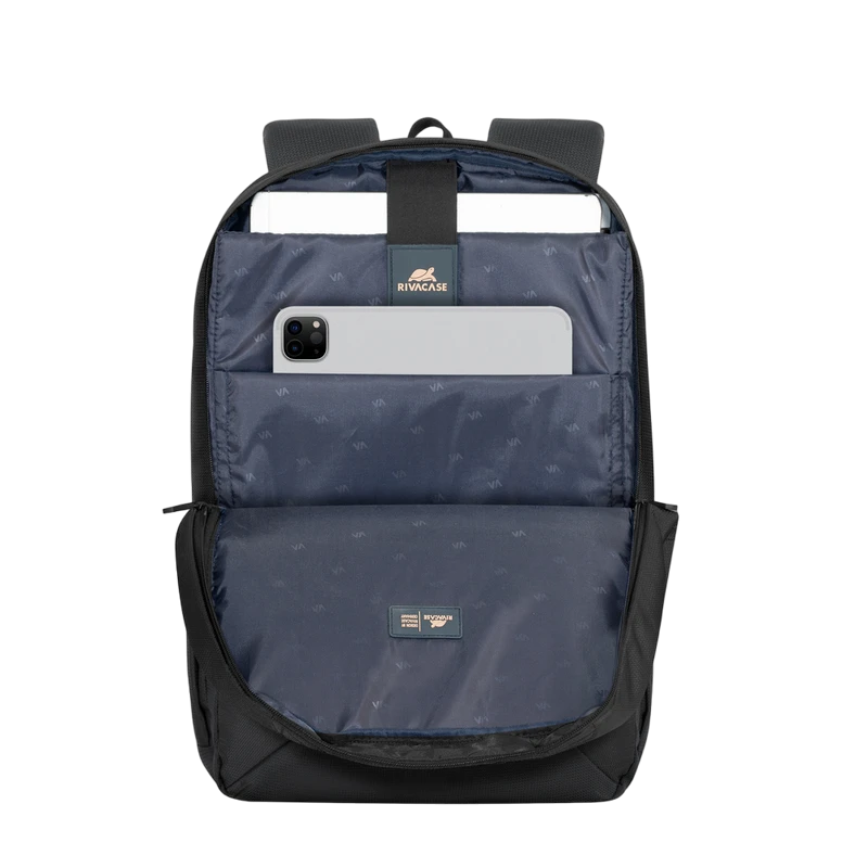 Rucsac pentru laptop rivacase tegel, 17.3", polyester, negru 15
