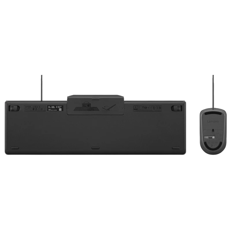 Set tastatură + mouse lenovo 310, cu fir, luna grey 2