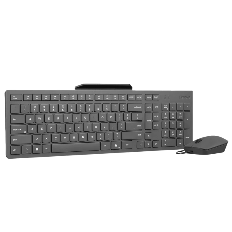 Set tastatură + mouse lenovo 310, cu fir, luna grey 7