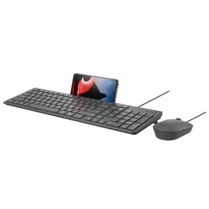 Set tastatură + mouse lenovo 310, cu fir, luna grey Thumbnail 3