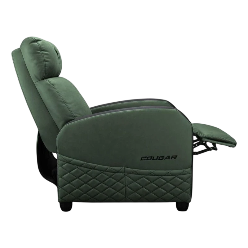 Игровое кресло cougar ranger elite, ткань, искусственная кожа, army green 5