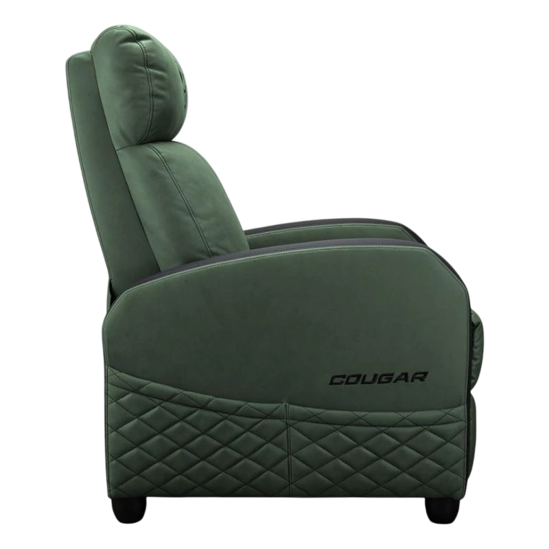 Игровое кресло cougar ranger elite, ткань, искусственная кожа, army green 2