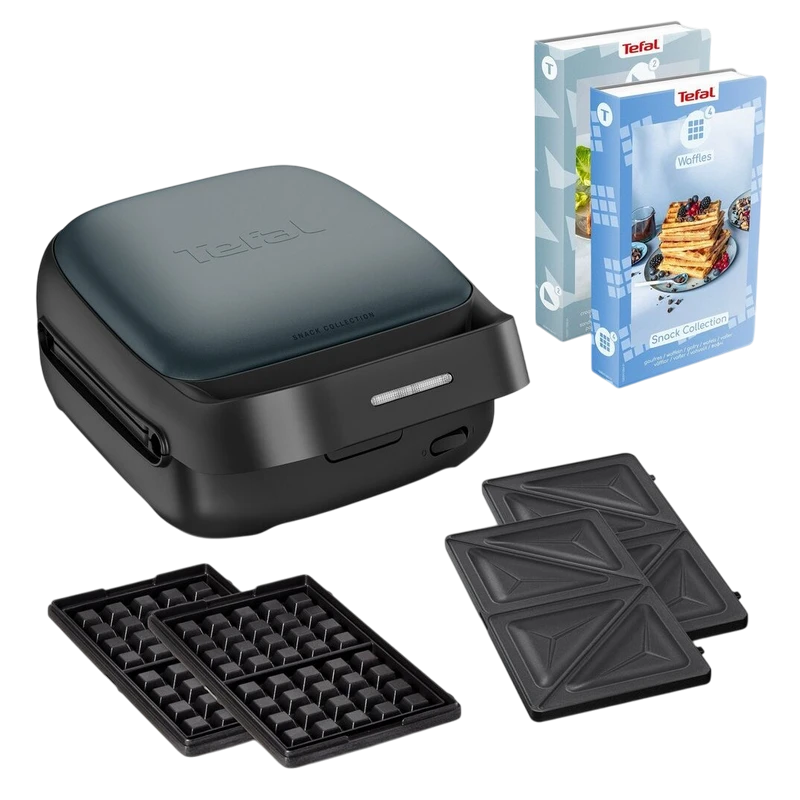 Сэндвичница tefal sw862bf0, чёрный 2
