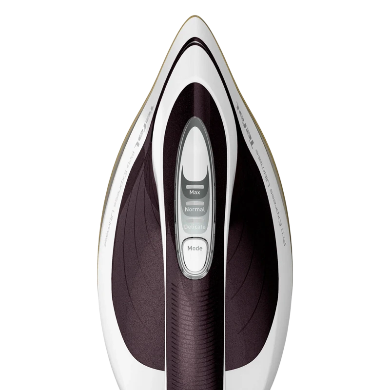 Утюг с парогенератором tefal gv9721e0, 3000вт, бордовый 4