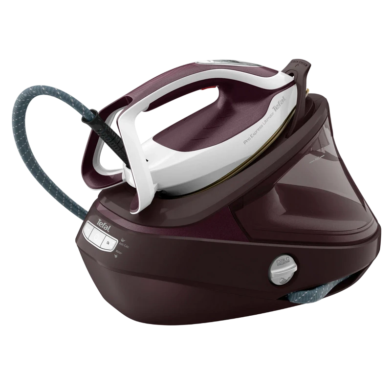 Утюг с парогенератором tefal gv9721e0, 3000вт, бордовый 2