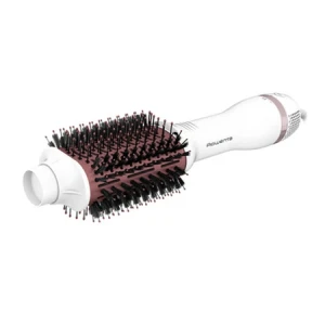 Uscător de păr-perie rowenta volumizer oval brush cf6135f0, 800 w, alb | roz Thumbnail 4