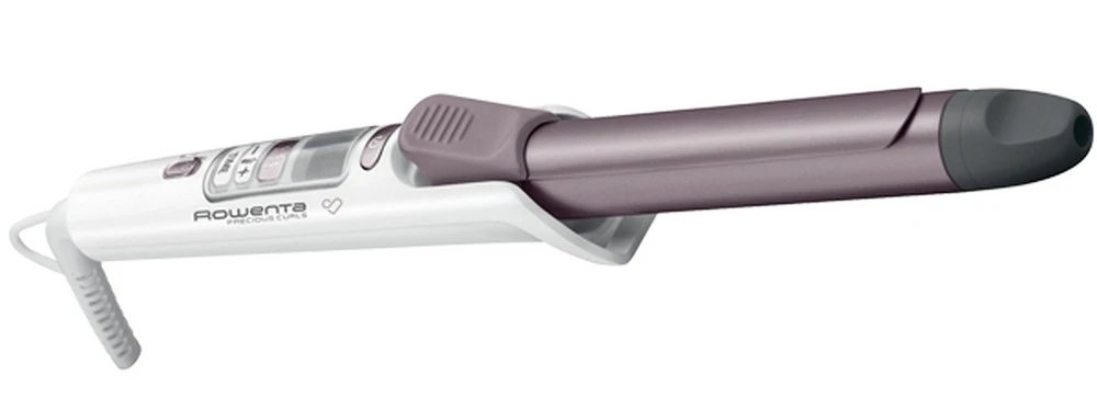 Ondulator de păr rowenta premium care precious curls cf3460f0, alb 3