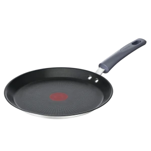 Блинная сковорода tefal g7313855, 25см, серебристый | черный