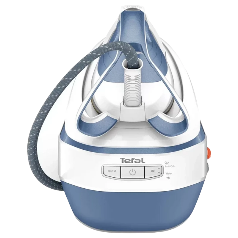 Утюг с парогенератором tefal gv9710e0, 3000вт, белый синий 6