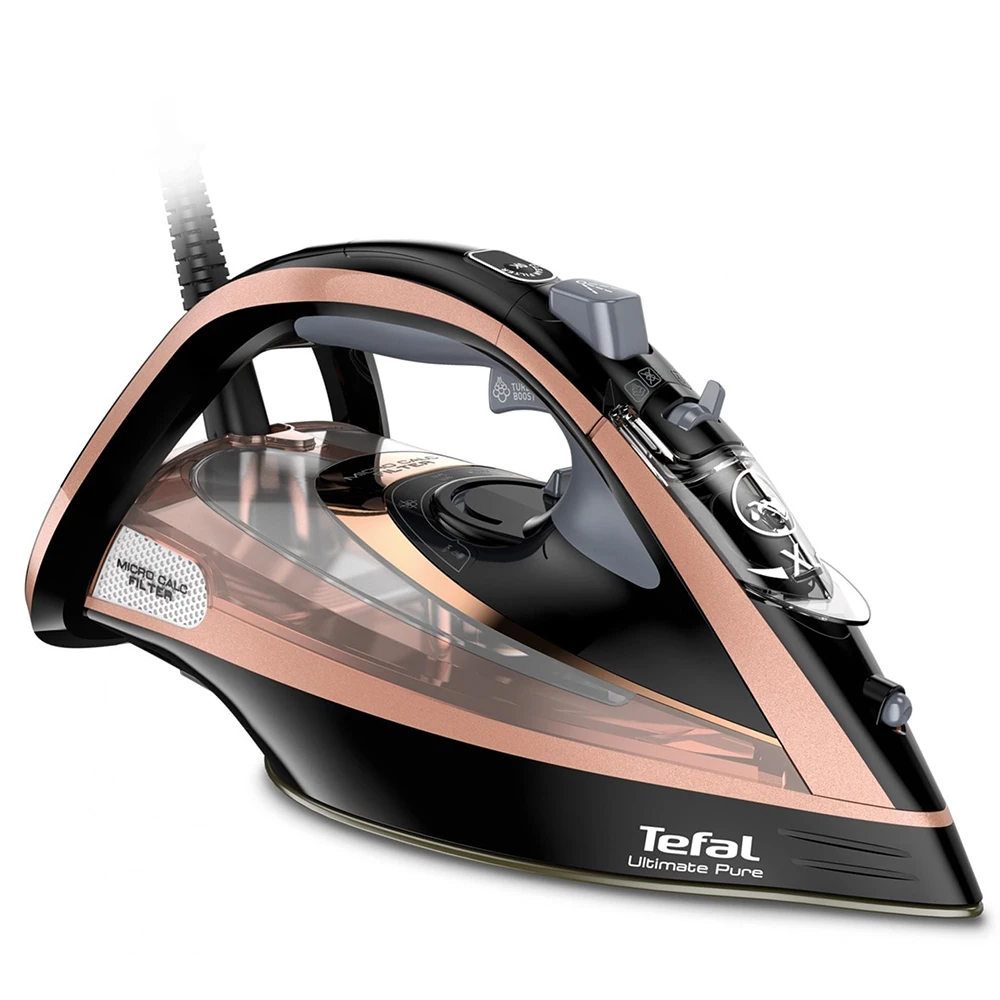 Fier de călcat tefal ultimate pure fv9845e0, 3200w, negru 6