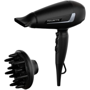 Uscător de păr rowenta pro expert cv8820f0, 2100 w, negru