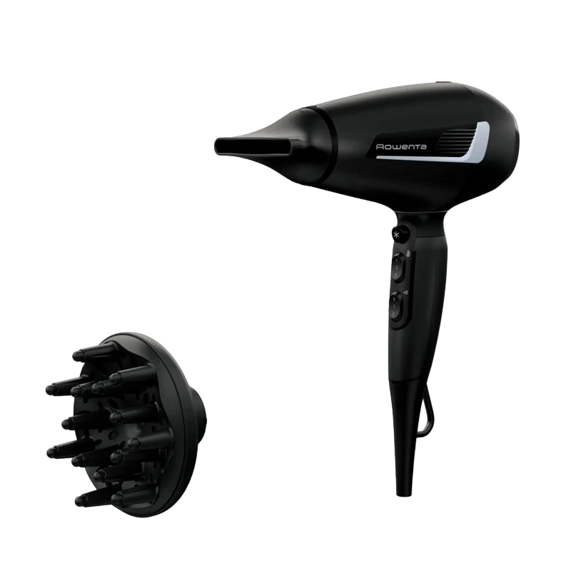 Фен rowenta pro expert cv8820f0, 2100 вт, чёрный 3