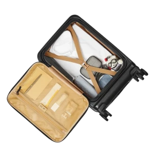 Valiză pentru bagaj rivacase clark 8180 eco, 34l, negru Thumbnail 16