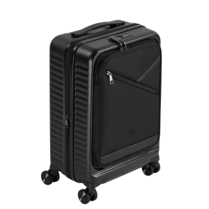 Valiză pentru bagaj rivacase clark 8180 eco, 34l, negru Thumbnail 5