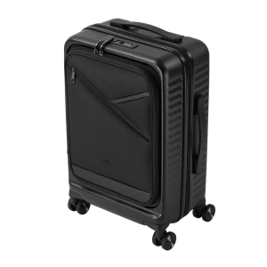 Valiză pentru bagaj rivacase clark 8180 eco, 34l, negru Thumbnail 26