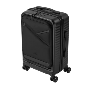 Valiză pentru bagaj rivacase clark 8180 eco, 34l, negru Thumbnail 25