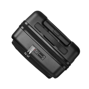 Valiză pentru bagaj rivacase clark 8180 eco, 34l, negru Thumbnail 2