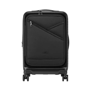 Valiză pentru bagaj rivacase clark 8180 eco, 34l, negru Thumbnail 6