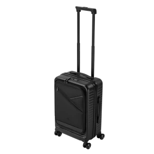 Valiză pentru bagaj rivacase clark 8180 eco, 34l, negru