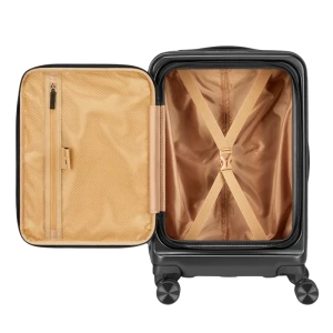 Valiză pentru bagaj rivacase clark 8180 eco, 34l, negru Thumbnail 3