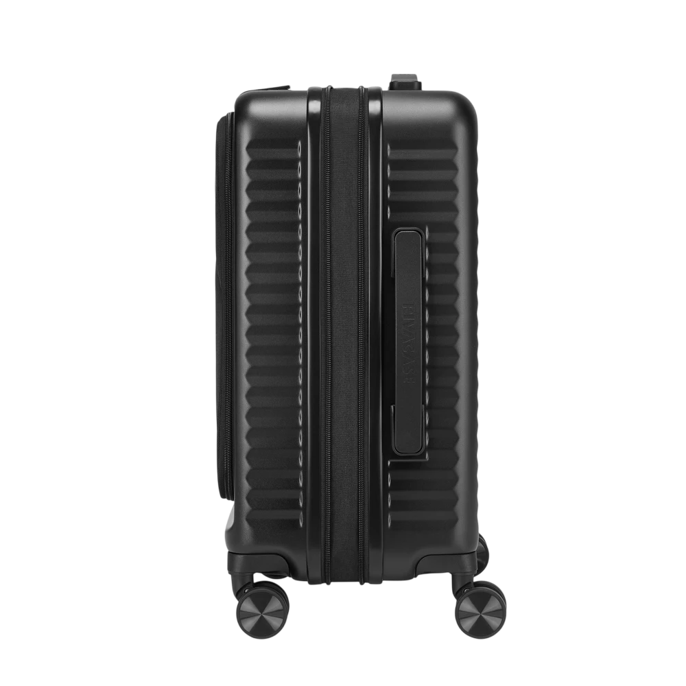 Valiză pentru bagaj rivacase clark 8180 eco, 34l, negru 15