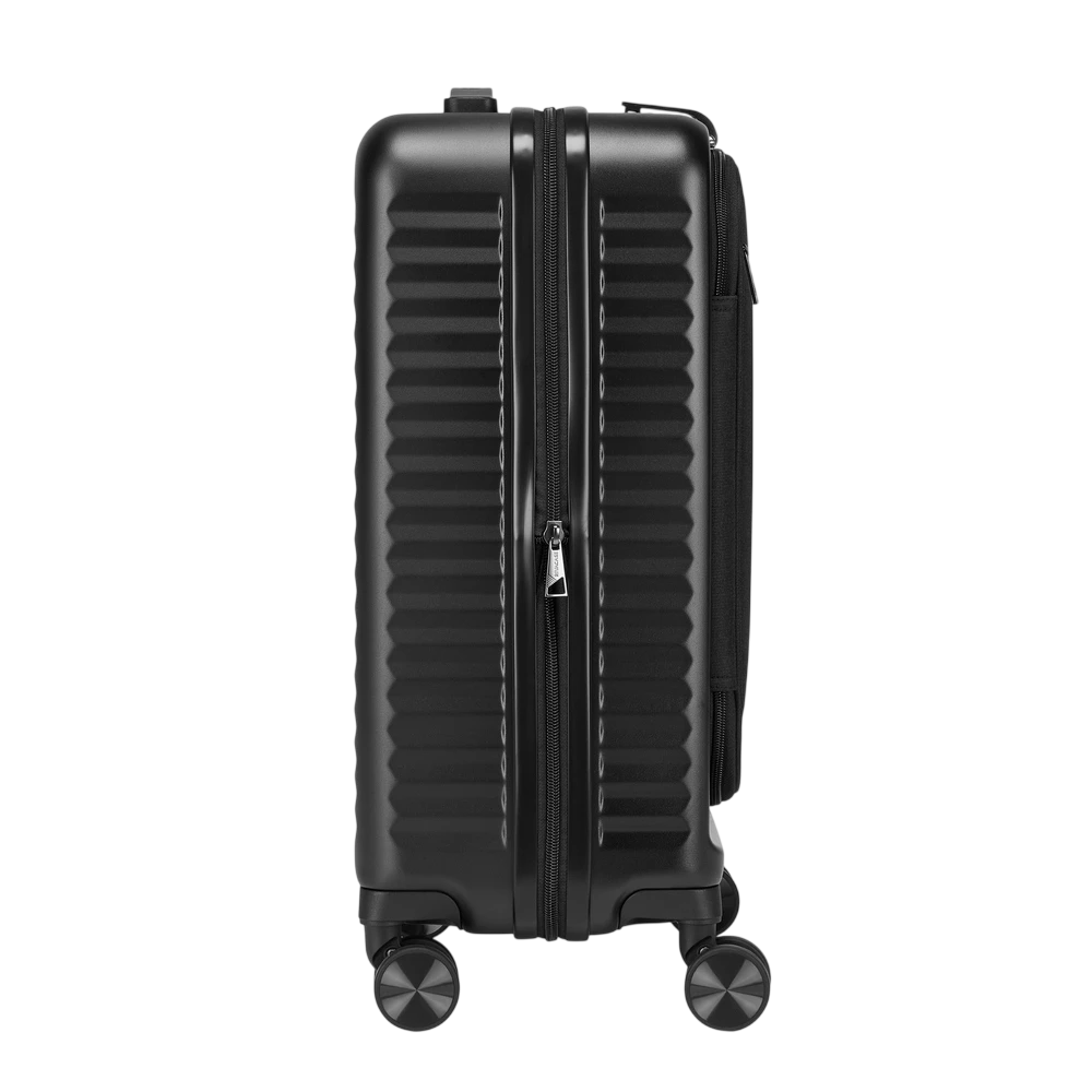 Valiză pentru bagaj rivacase clark 8180 eco, 34l, negru 21