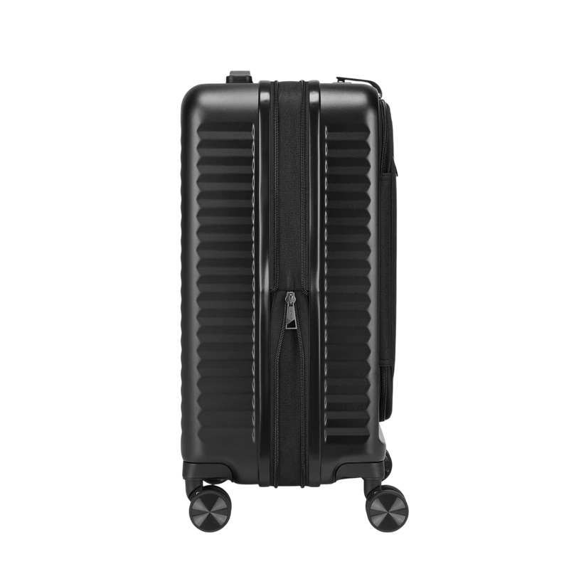 Valiză pentru bagaj rivacase clark 8180 eco, 34l, negru 12