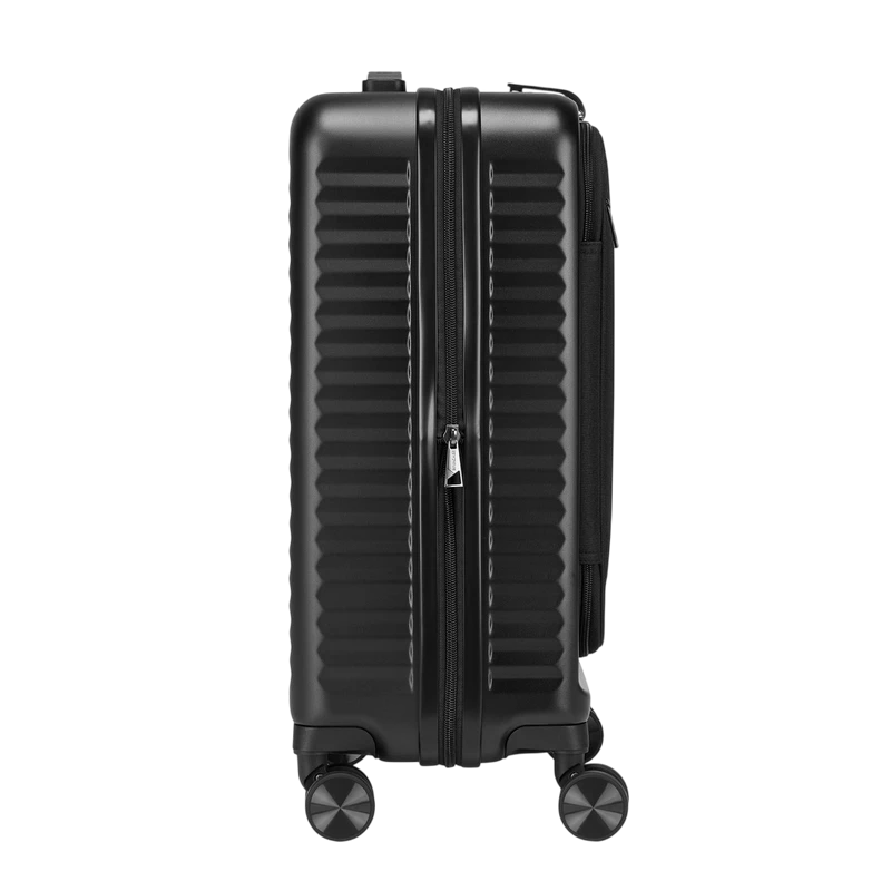 Valiză pentru bagaj rivacase clark 8180 eco, 34l, negru 11