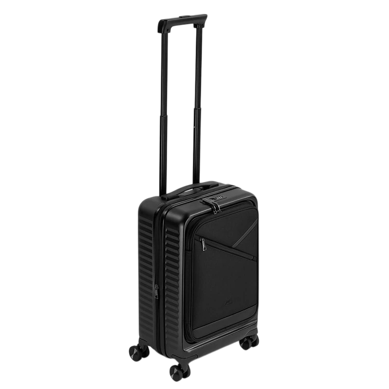 Valiză pentru bagaj rivacase clark 8180 eco, 34l, negru 22