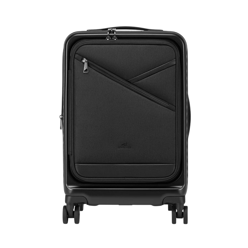Valiză pentru bagaj rivacase clark 8180 eco, 34l, negru 30