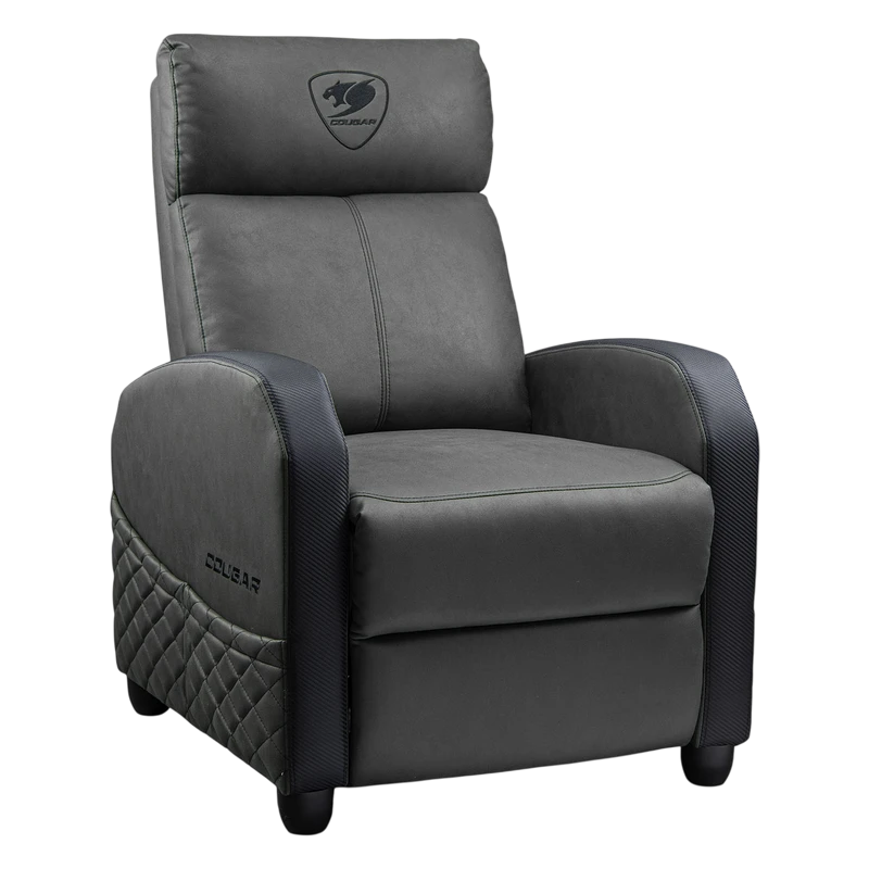 Игровое кресло cougar ranger elite, искусственная кожа, jet gray 4