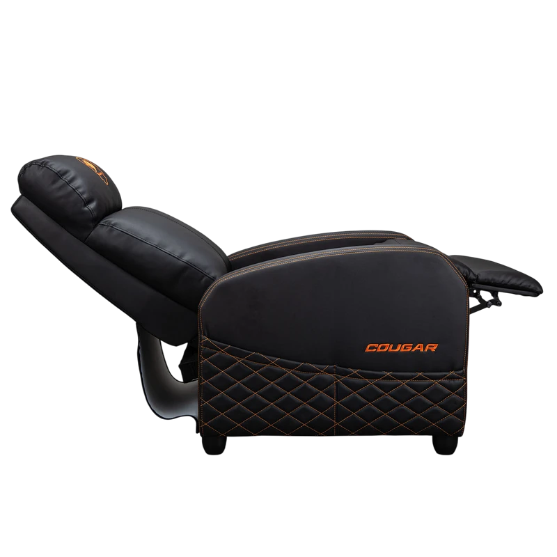 Игровое кресло cougar ranger elite, искусственная кожа, черный | оранжевый 6