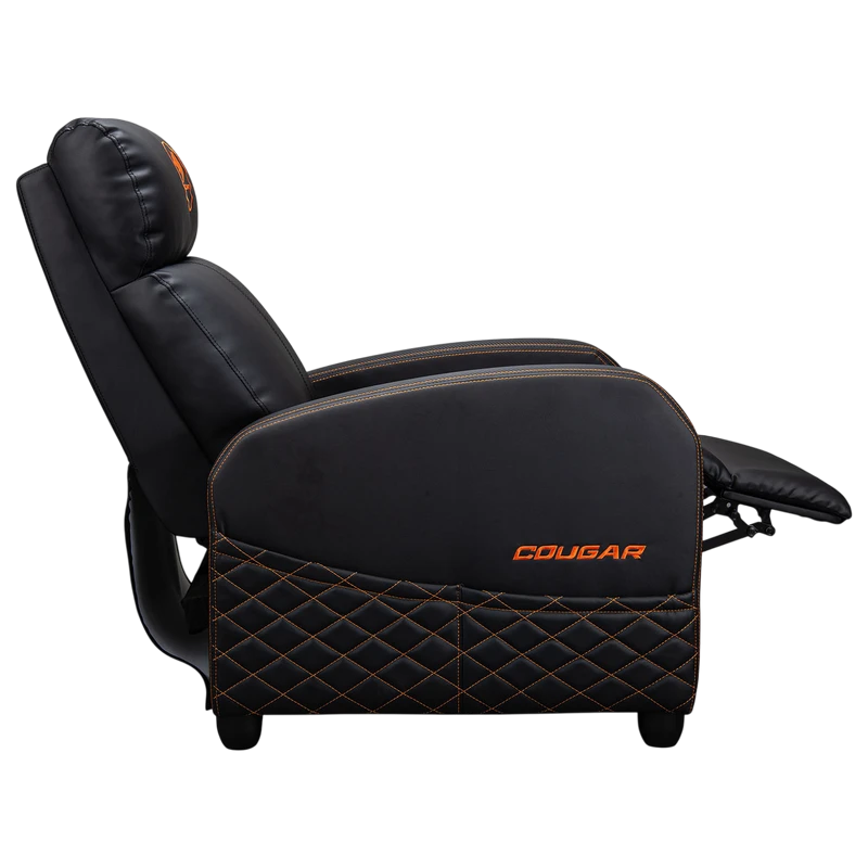 Игровое кресло cougar ranger elite, искусственная кожа, черный | оранжевый 7