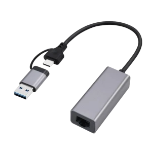 Adaptor de rețea cablexpert a-usb3ac-lan-01, gri