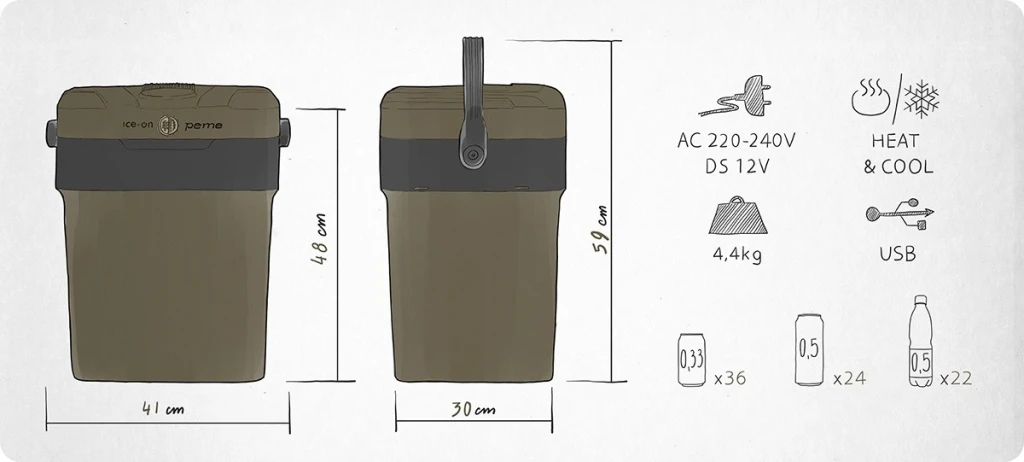 Frigider auto peme ice-on 32 sand storm 8