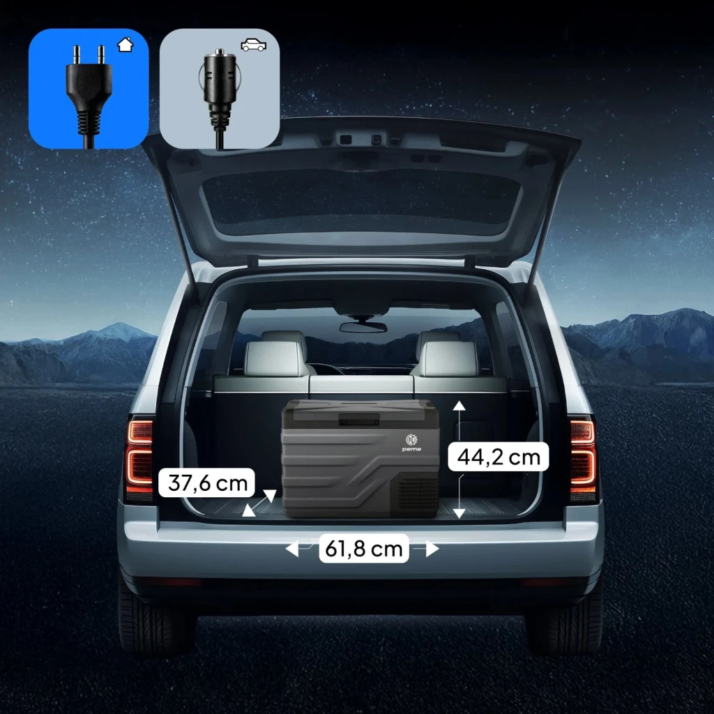 Frigider auto peme quest black 40 7