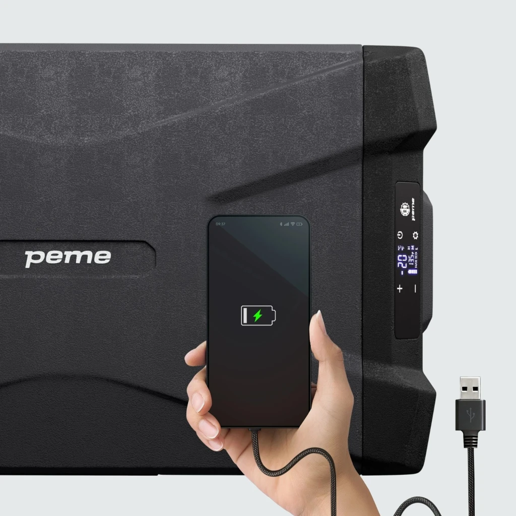 Frigider auto peme quest black 40 9