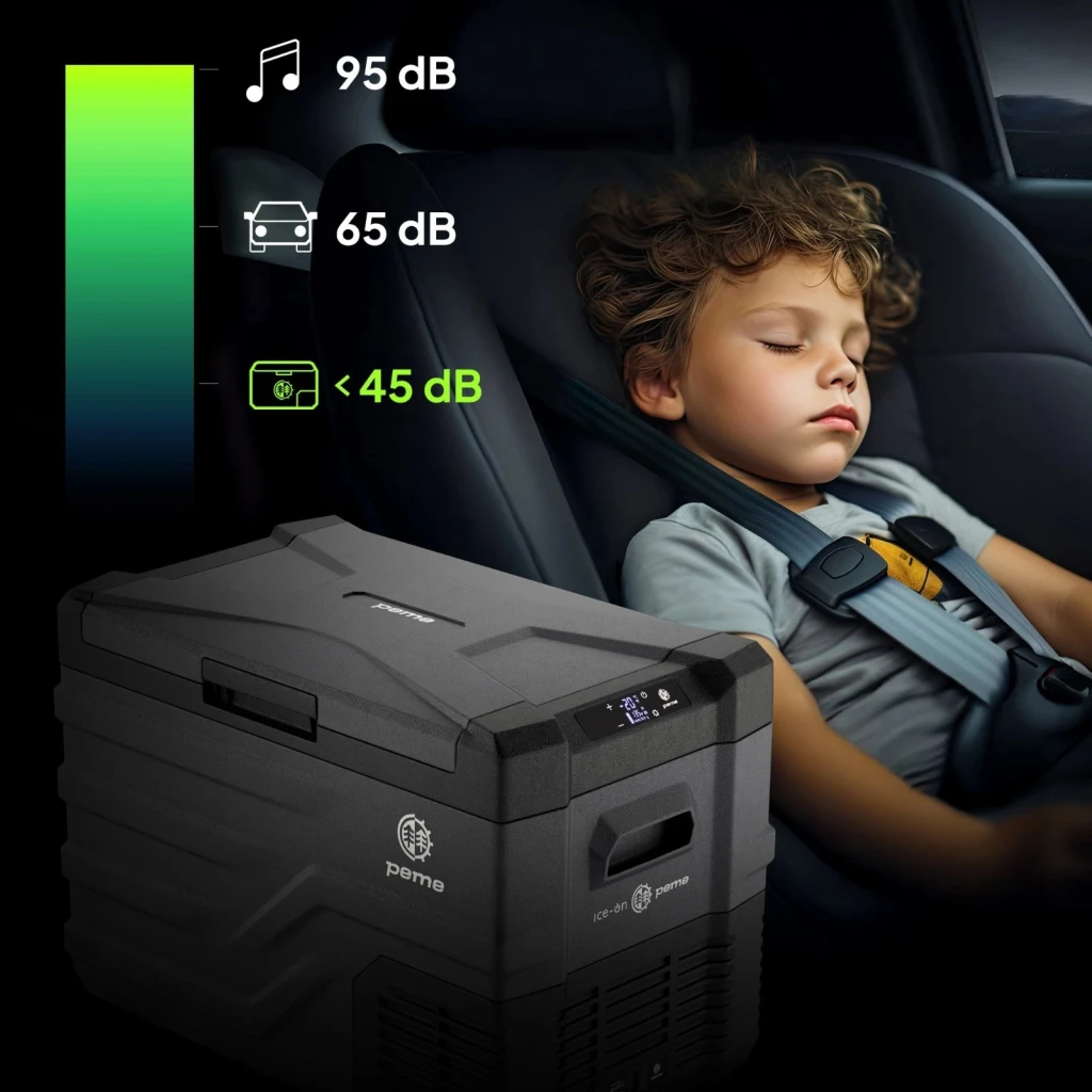 Frigider auto peme quest black 40 8
