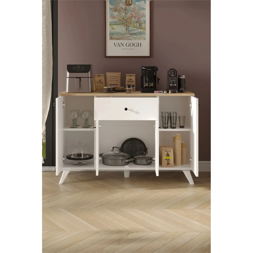 Буфет bofigo 12-47-41 sapphire oak/white 6