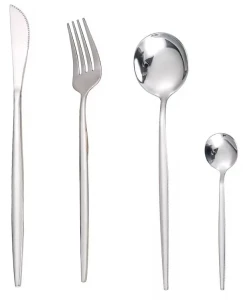 Set tacâmuri product polished cutlery silver 24pcs Thumbnail 3