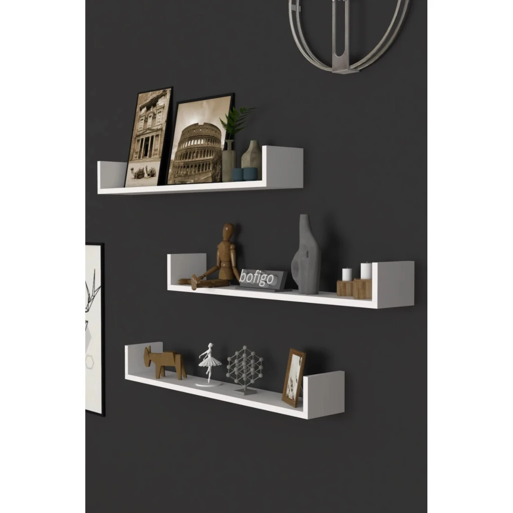 Set rafturi de perete bofigo 13-90-01 white 3