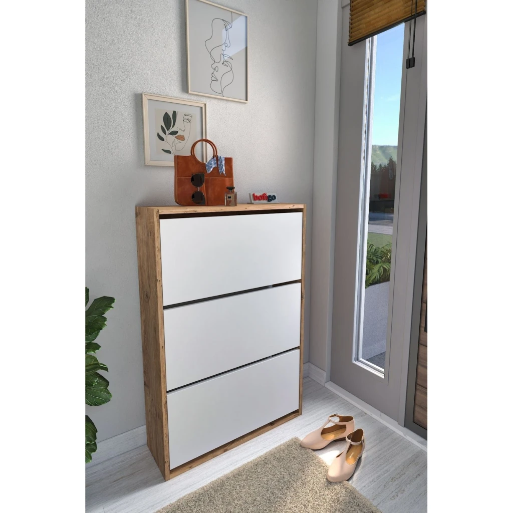 Rafturi pentru pantofi bofigo 18-03-01 white 12